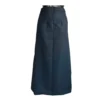 dark teal Half Bakhu with darts and waistband