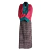 rose pink Tego with grey striped wrapper full kira set