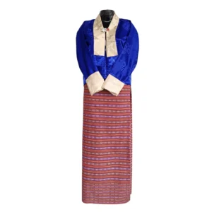 royal blue Tego with red striped dobby wrapper full kira set