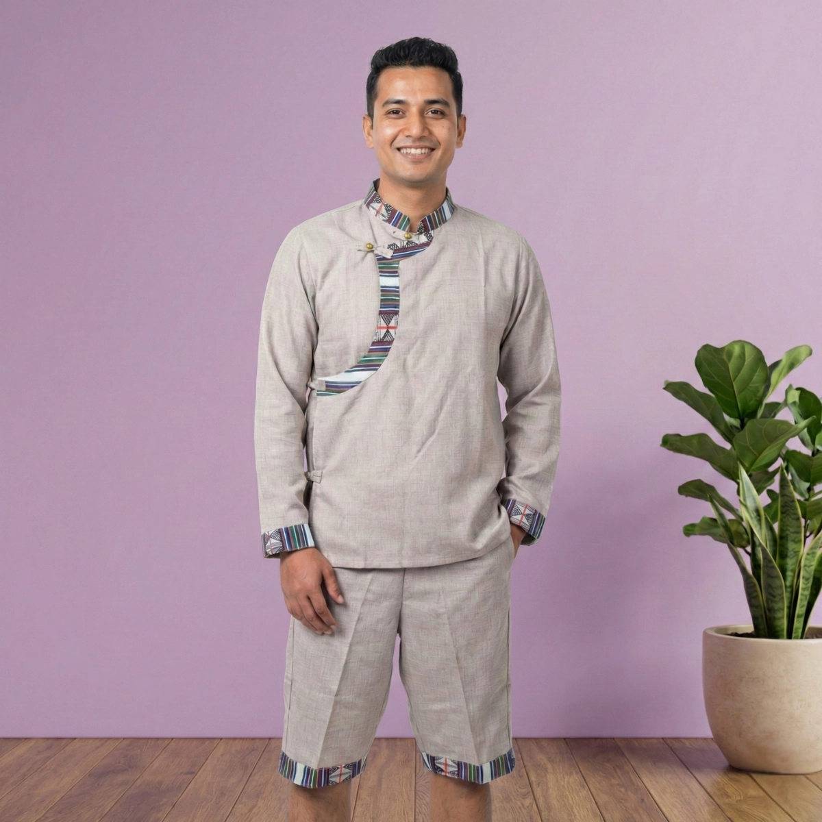 Mens Lepcha Khenja Set