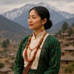 Lepcha Traditional Dress Himalayan Ethnic Wear Handmade